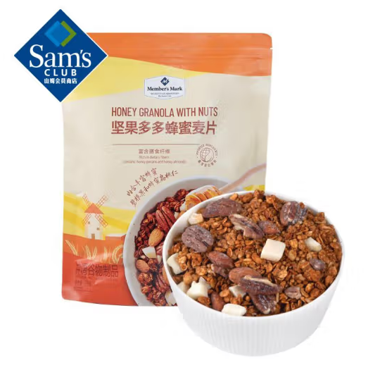 Member’s Mark 坚果多多蜂蜜麦片 1kg