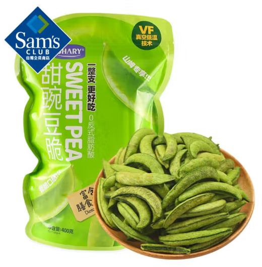 SHARY 甜豌豆脆 400g