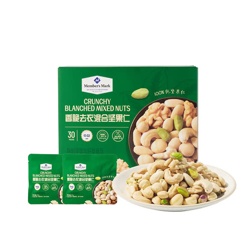 Member’s Mark 香脆去衣混合坚果仁 750g