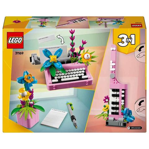 LEGO 乐高 31169 鲜花打字机