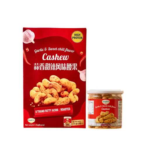 进口蒜香甜辣风味腰果 1.2kg